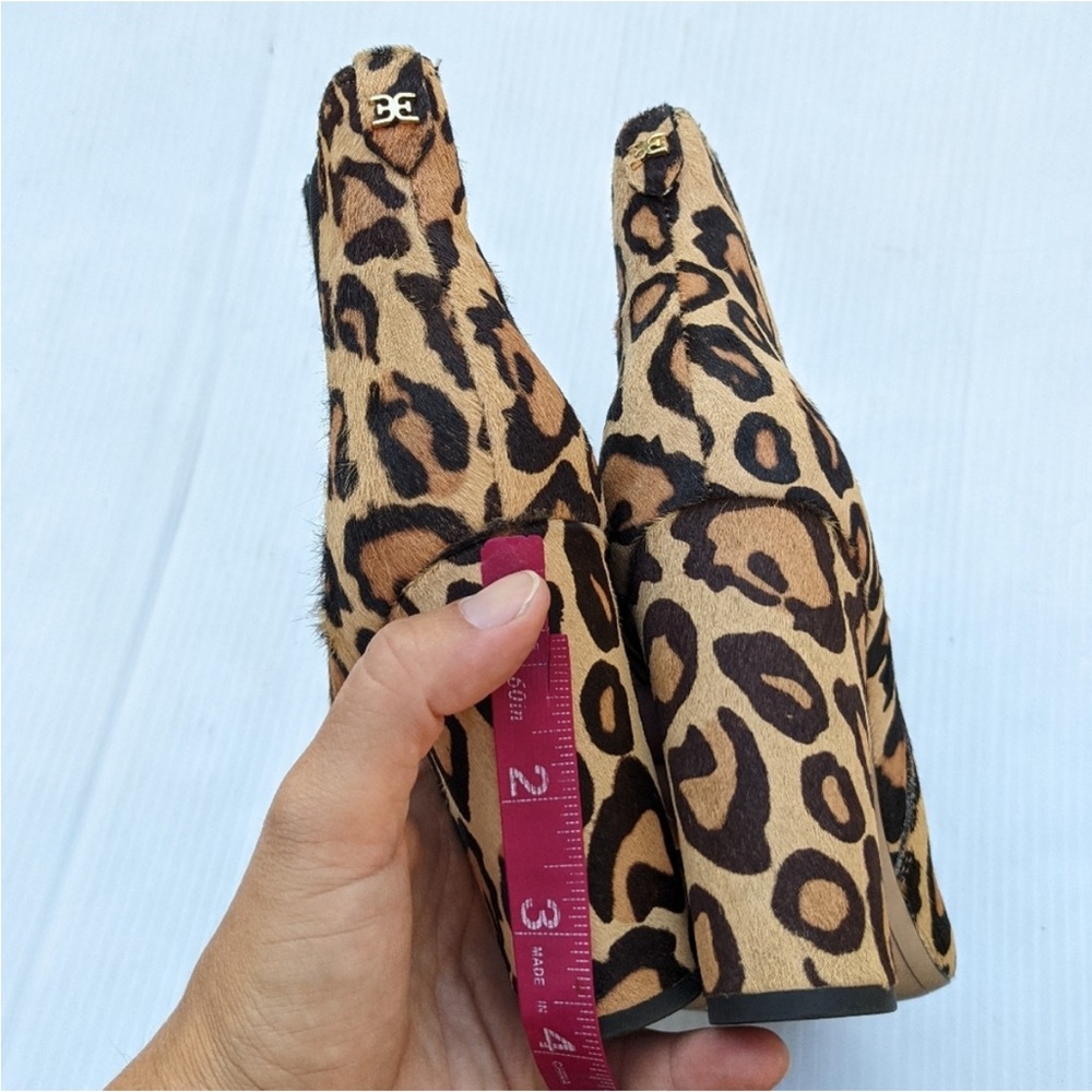 Sam Edelman Leopard Booties - Picture 4 of 5